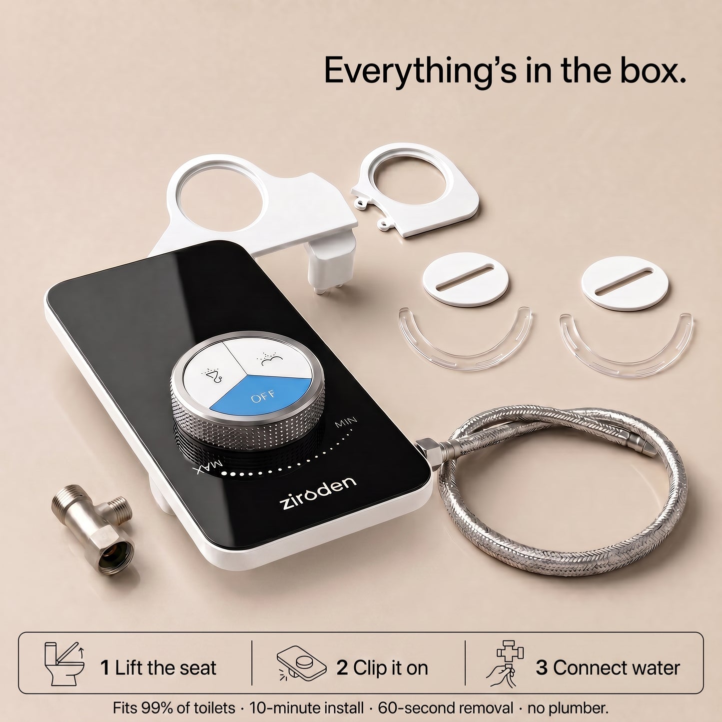 Ziroden® Bidet Attachment